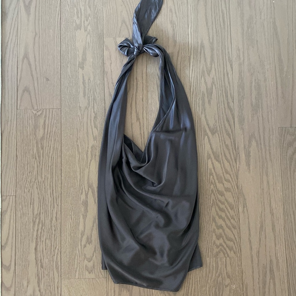 Ramy Brook Harriet Top - Gunmetal